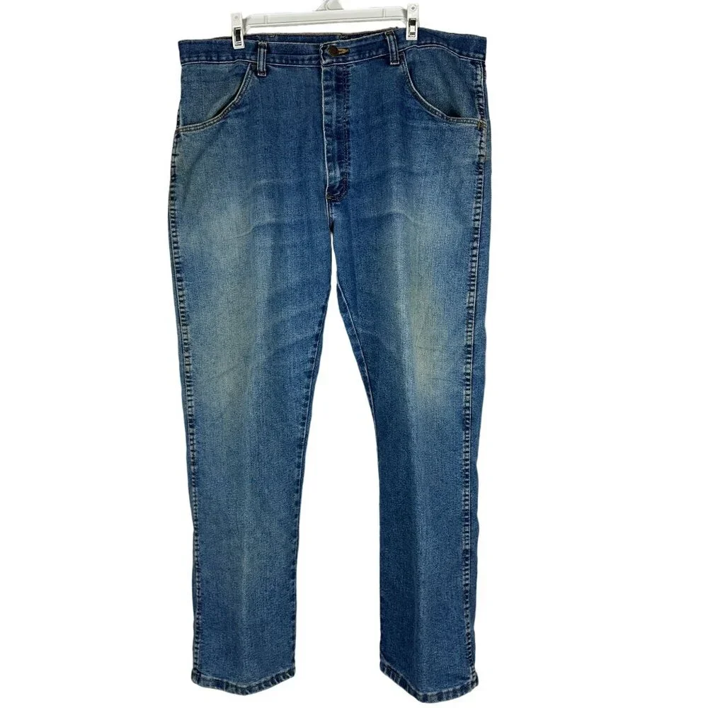 Wrangler Authentic Jeans 38x30 Men's Premium Quality Denim